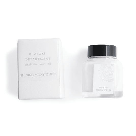 OKAZAKI DEPARTMENT Exclusive color ink SHINING MILKY WHITE
