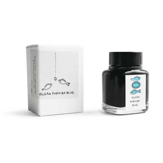 OKAZAKI DEPARTMENT Exclusive color ink  GLEAM PARAIBA BLUE