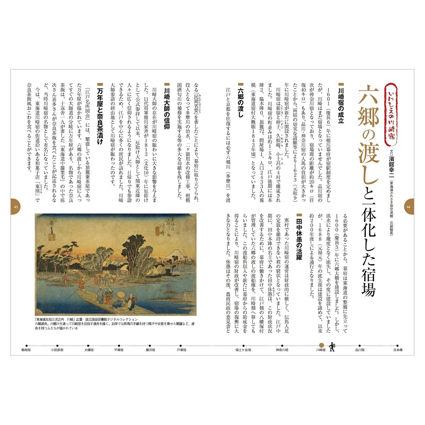 旧東海道 宿場散歩 - 日本橋から箱根