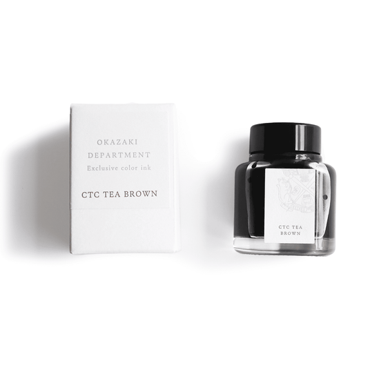 OKAZAKI DEPARTMENT Exclusive color ink  CTC TEA BROWN